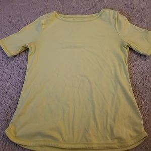 Talbots petite stretch weekend tee